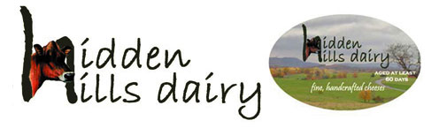 Hidden Hills Dairy Logo and Label